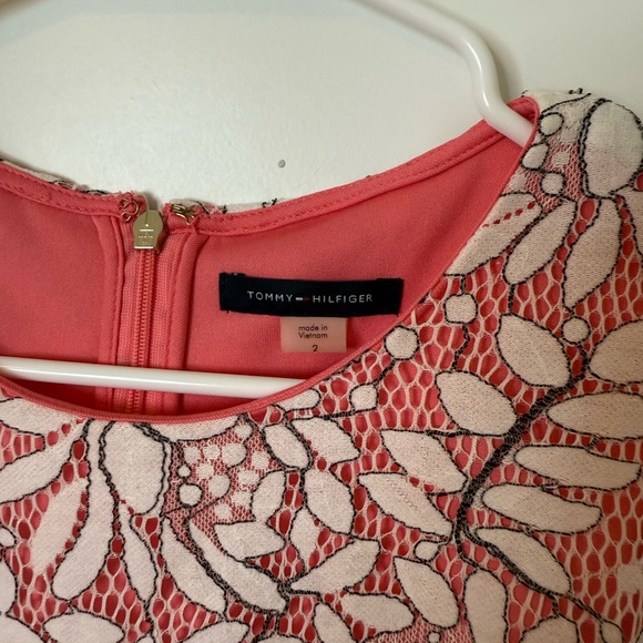 Tommy Hilfiger Floral Pink Sleeveless Dress - Picture 4 of 7